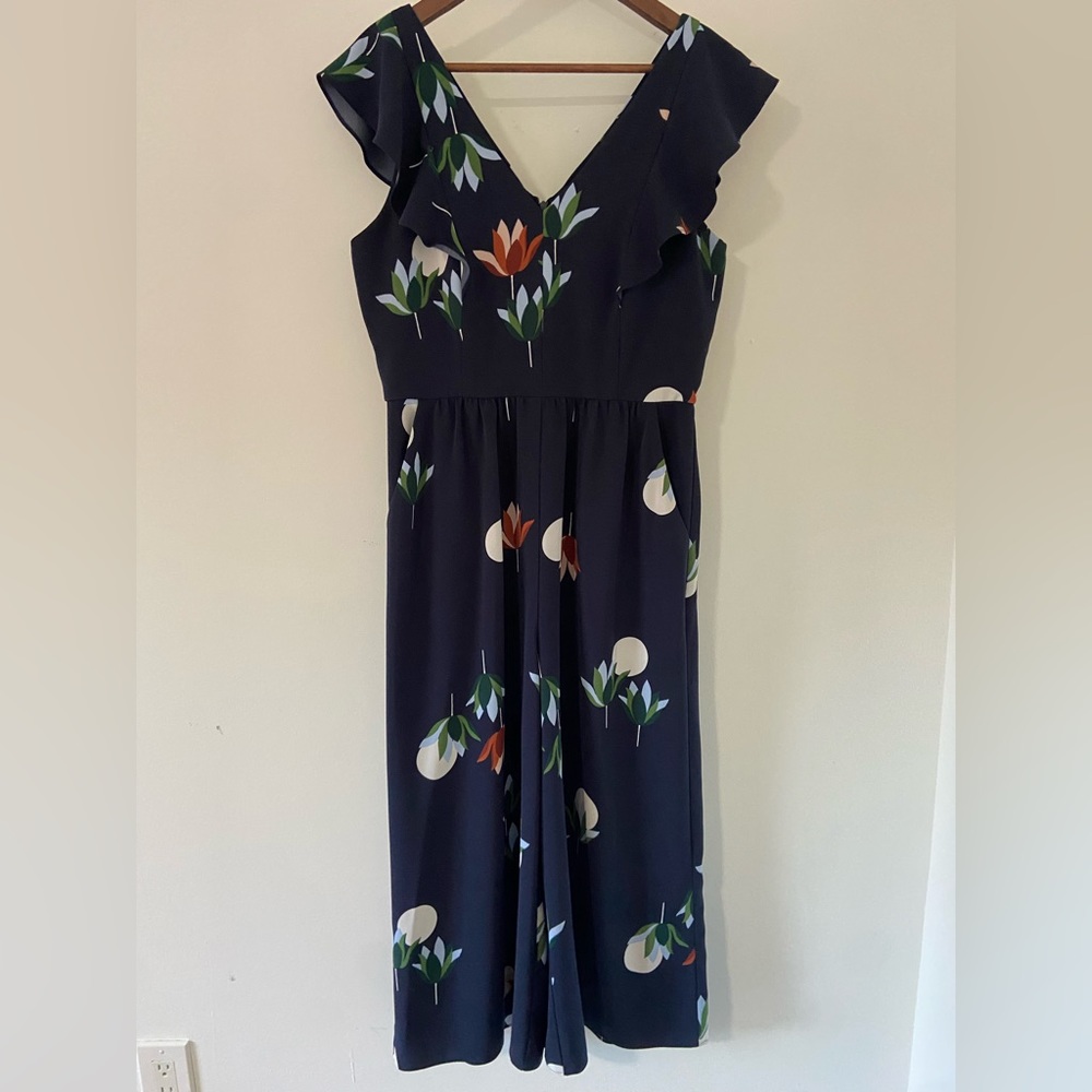 Ann Taylor Floral Jumpsuit, gently used